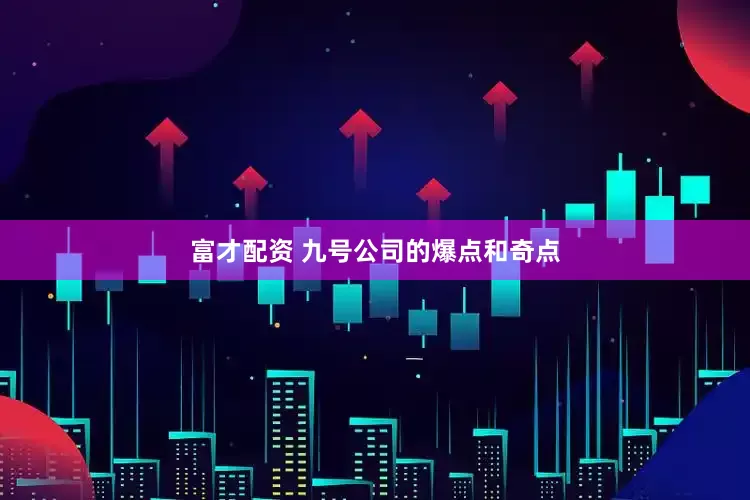 富才配资 九号公司的爆点和奇点